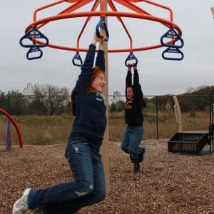Interactive playground equipment