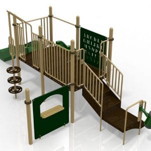 T9 Composite Playground Set