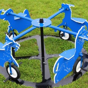 Playground carousel for toddlers